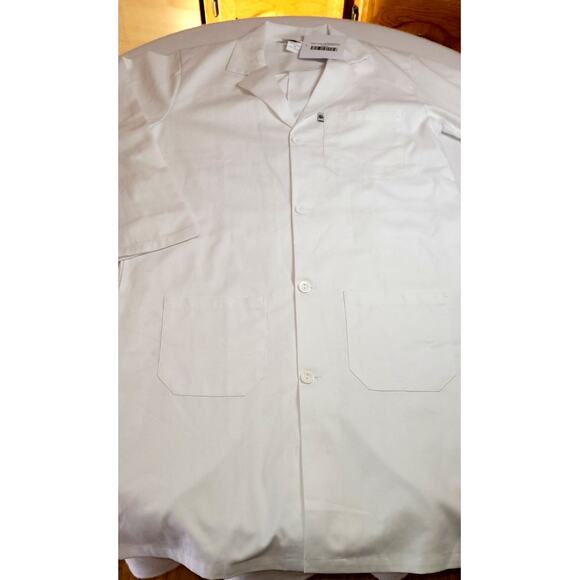 DR Uniforms Unisex Lab Coat XS Sanforized to Prevent Shrinking White Healthcare - Picture 10 of 10